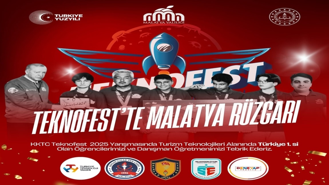 Malatya Lisesi , Teknofest 2025 Kıbrıs Finalleri'nden Türkiye Şampiyonu Oldu